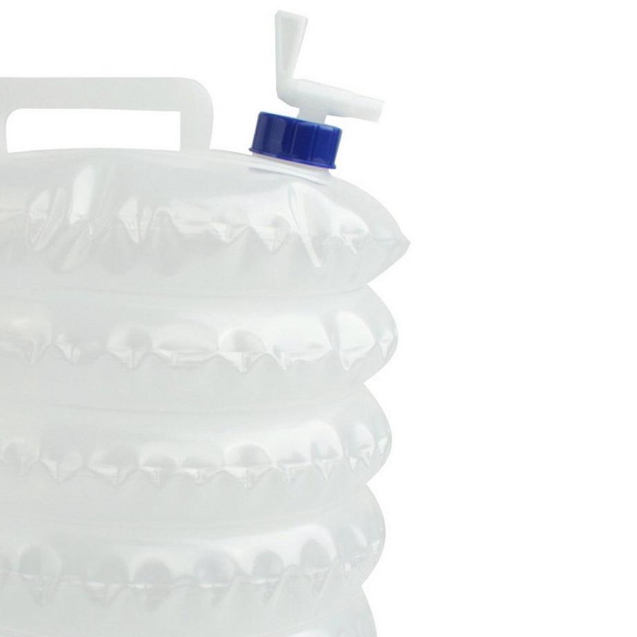 eStore  Wasserbehälter mit Zapfhahn, zusammenklappbar - 15 L 