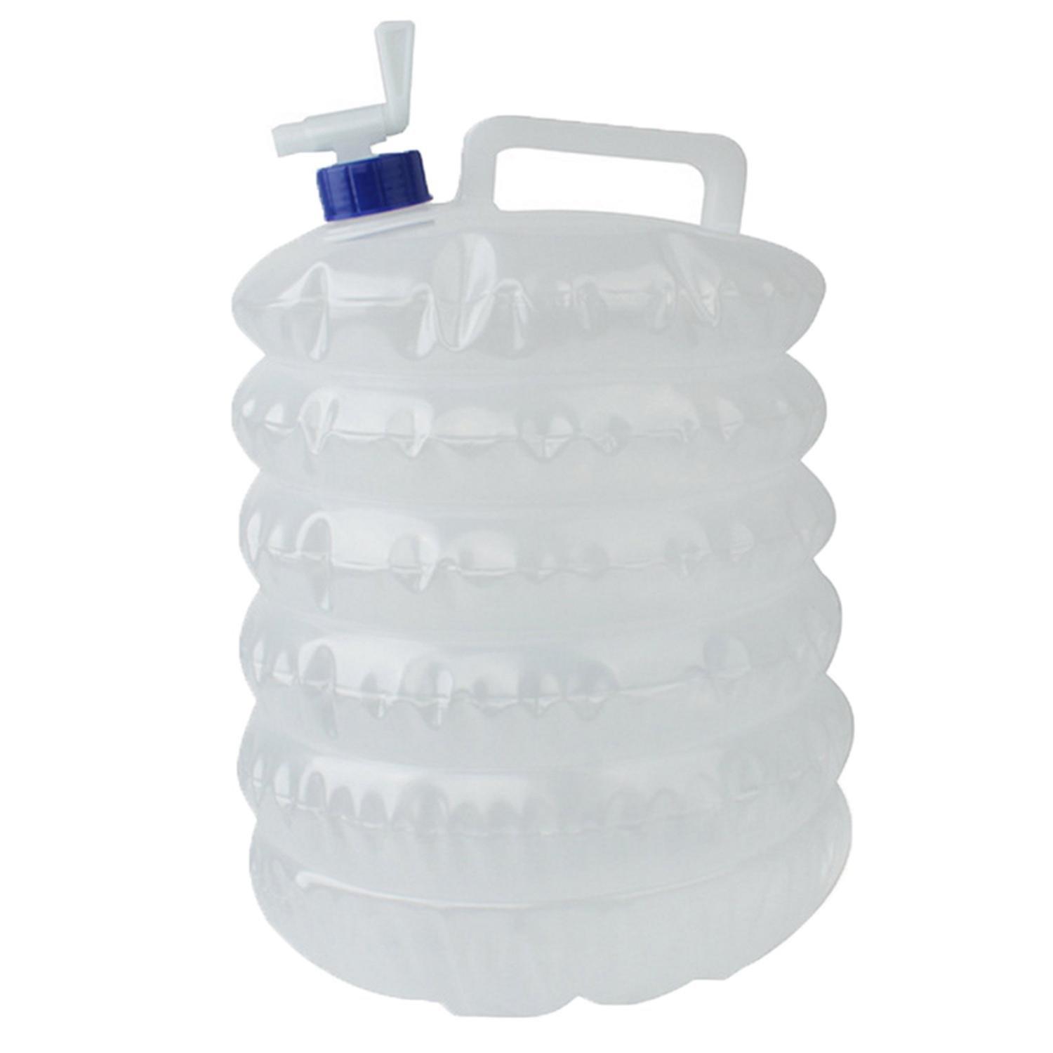 eStore  Contenitore per l'acqua con rubinetto, pieghevole - 15 L 