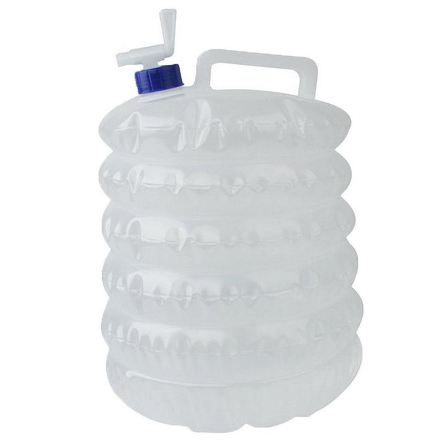 eStore  Wasserbehälter mit Zapfhahn, zusammenklappbar - 15 L 
