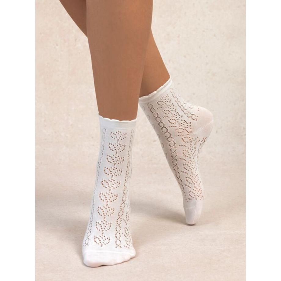 BLEUFRORÊT Söckchen Epis Ajourées