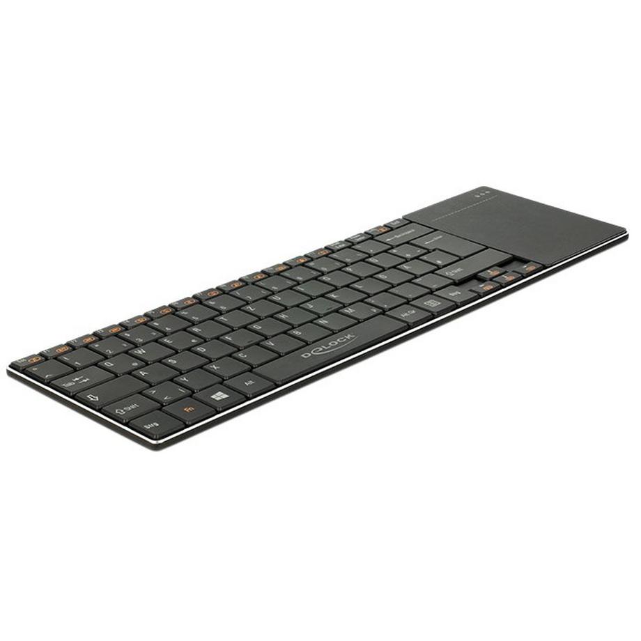 12454 Tastatur für Mobilgeräte Schwarz Mikro-USB