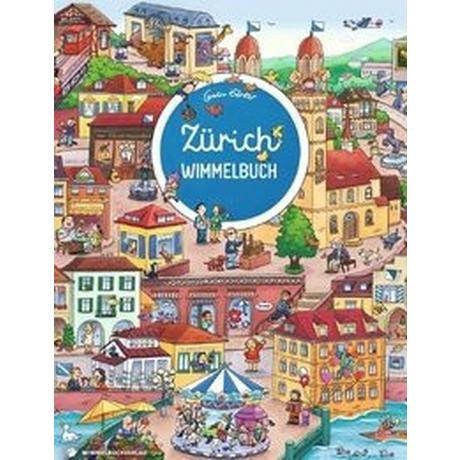 Zürich Wimmelbuch - Das große Bilderbuch ab 2 Jahre Görtler, Carolin (Illustrationen) Gebundene Ausgabe 