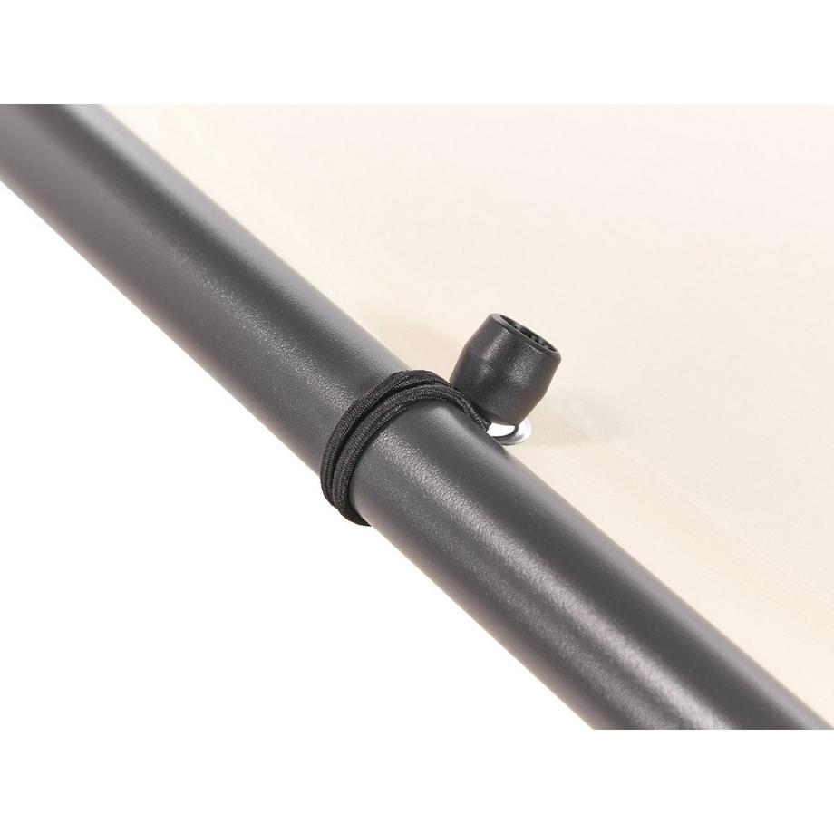 Beliani Tonnelle de jardin en Tissu Traditionnel VIMINO  