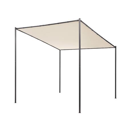Beliani Gazebo en Tessuto Classico VIMINO  