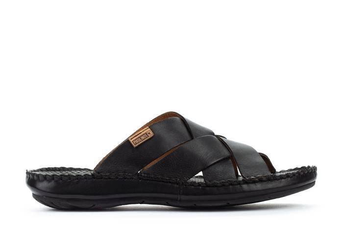 Image of Pantoletten 06j-0015 Herren Schwarz 40