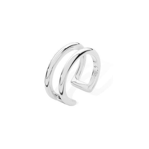 Image of Art-deco-ohrmanschette Unisex Silber ONE SIZE