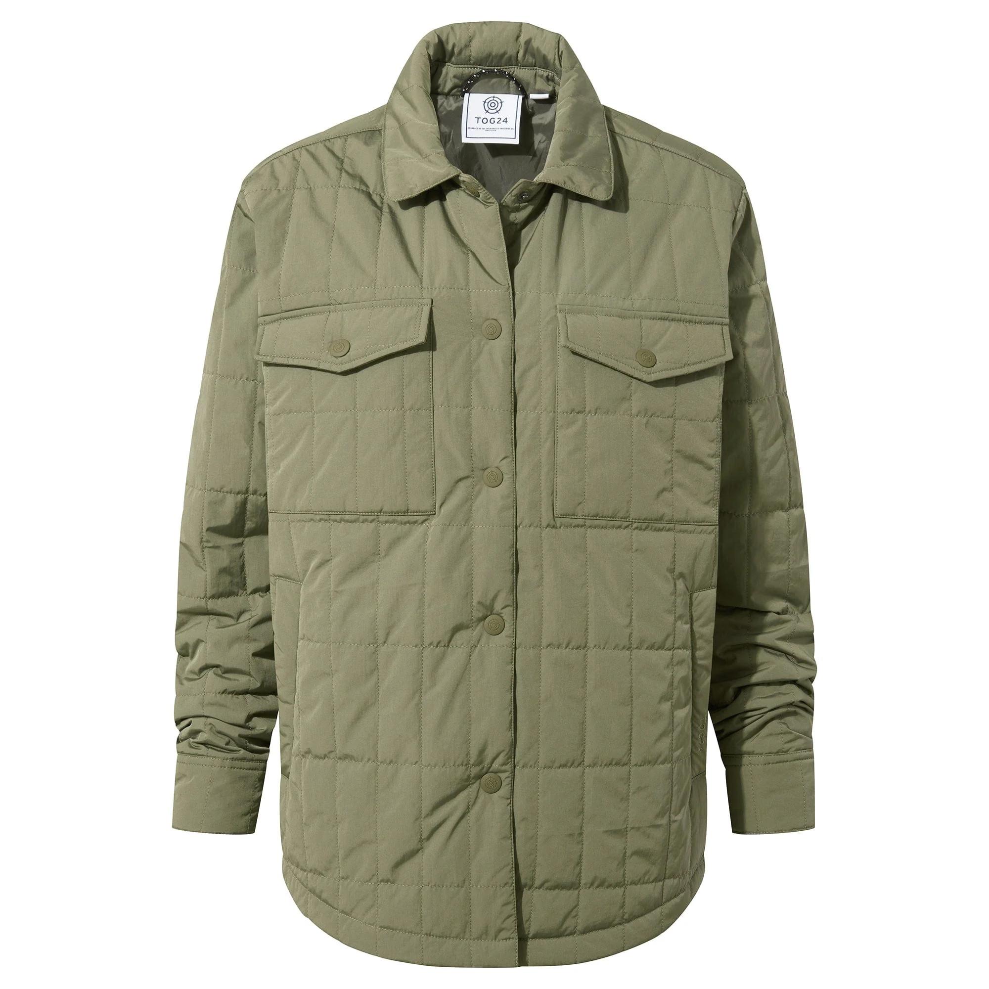 Image of Rinder Hemdjacke Damen Khaki 42