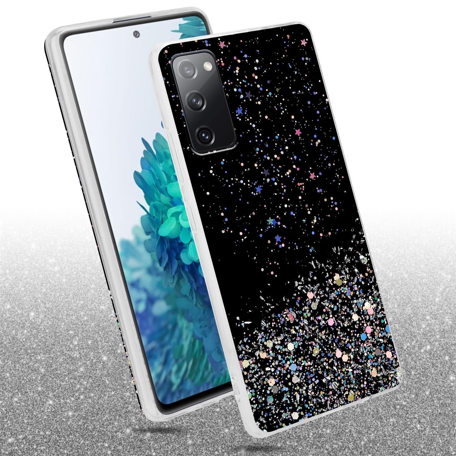 Cadorabo  Hülle für Samsung Galaxy S20 FE TPU Silikon mit funkelnden Glitter 