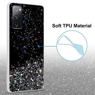 Cadorabo  Hülle für Samsung Galaxy S20 FE TPU Silikon mit funkelnden Glitter 