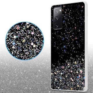 Cadorabo  Hülle für Samsung Galaxy S20 FE TPU Silikon mit funkelnden Glitter 