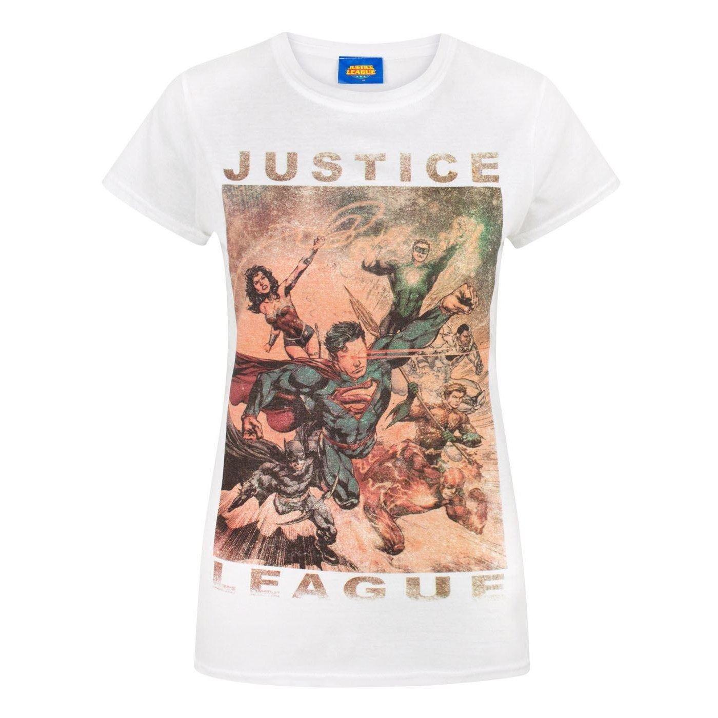 Justice League Justice League T-Shirt Stampa Grafica  