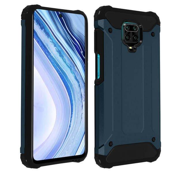 Avizar  Coque Redmi Note 9S/9 Pro/9 Pro Max Bleu 