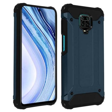 Avizar  Coque Redmi Note 9S/9 Pro/9 Pro Max Bleu 