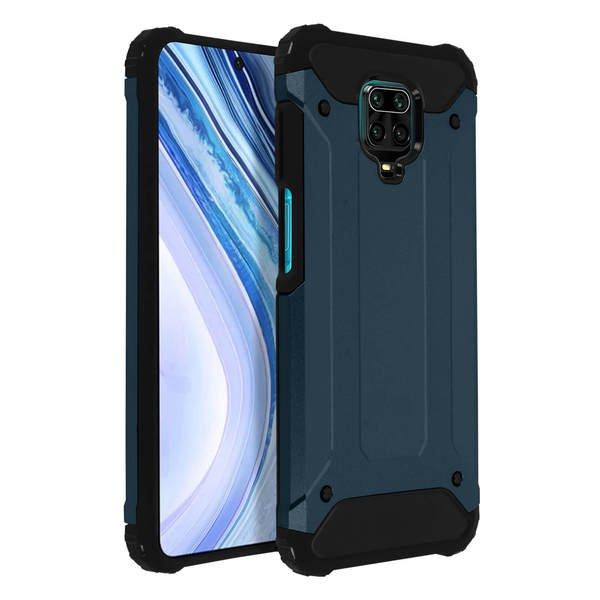 Avizar  Coque Redmi Note 9S/9 Pro/9 Pro Max Bleu 