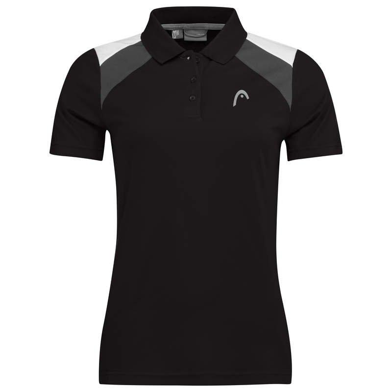 Image of Club Tech Polo Shirt W Unisex Schwarz S
