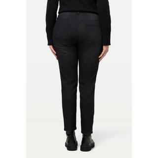 Ulla Popken  Jeggings Sienna, taglio della gamba stretto, cintura elastica 