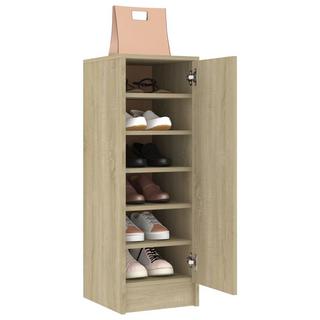 VidaXL Wand-schuhschrank holzwerkstoff  