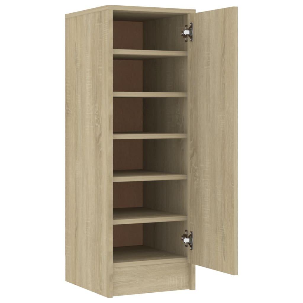 VidaXL Armoire à chaussures bois d'ingénierie  