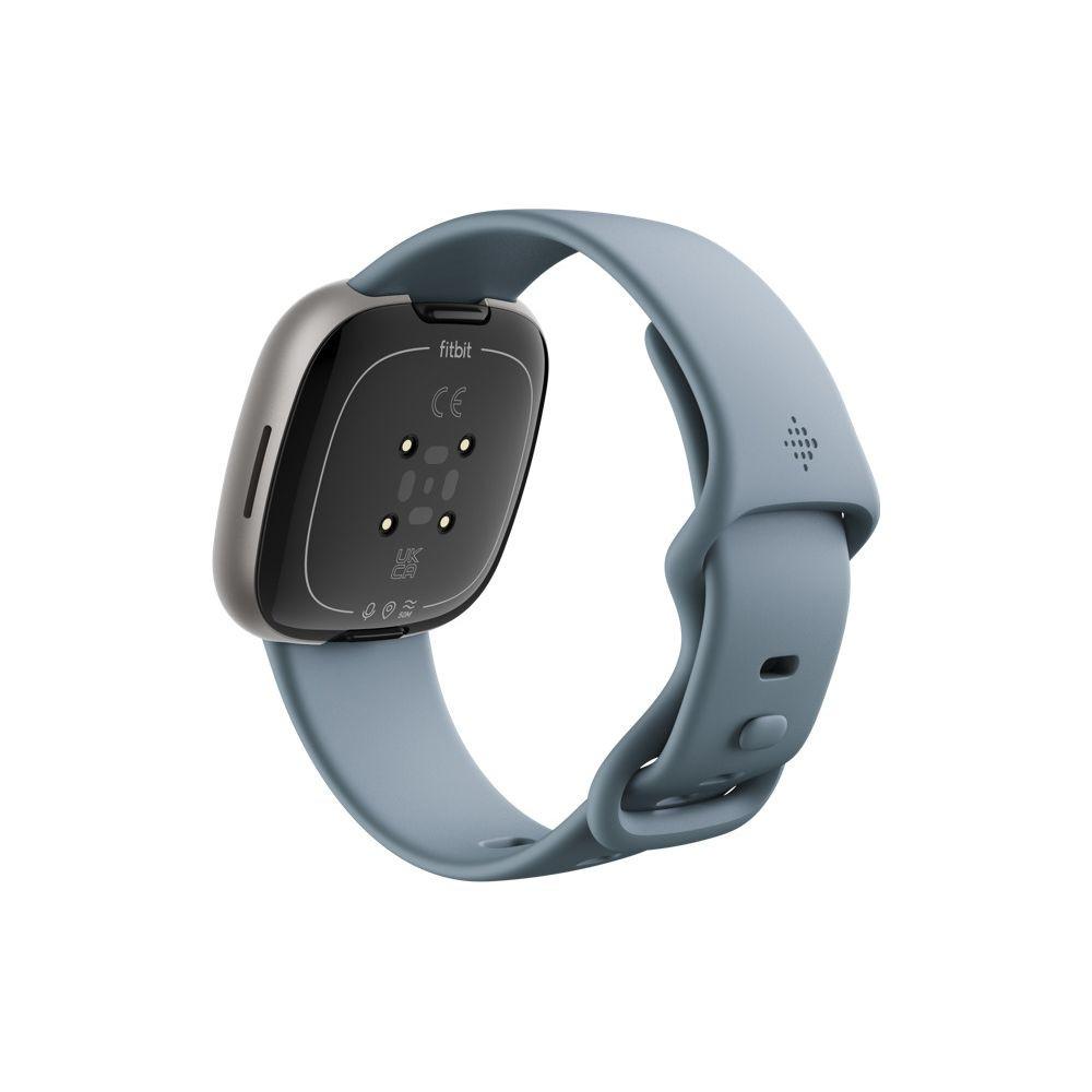 fitbit  Versa 4 Digitale Touch screen Platino GPS (satellitare) 