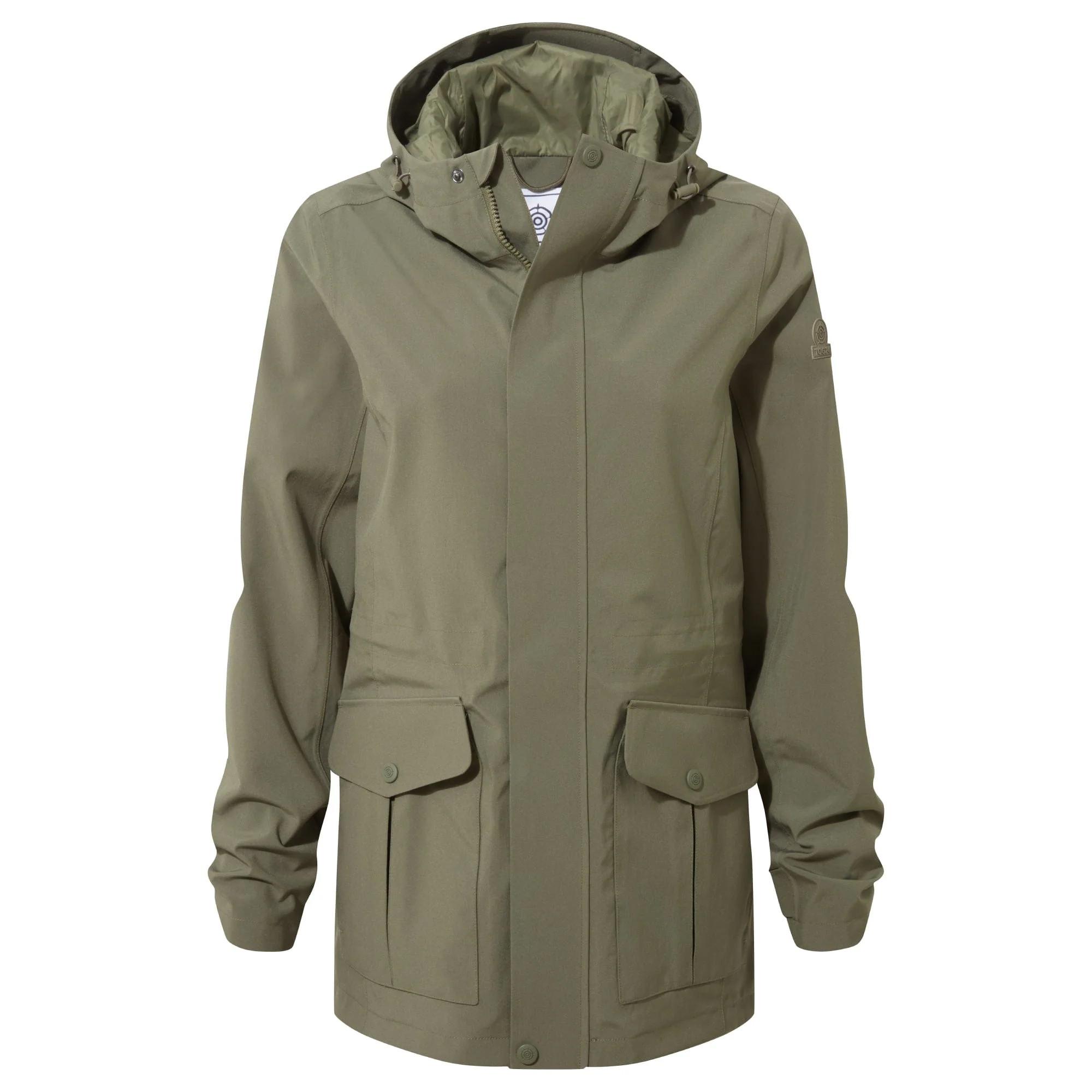 Image of Burradon Jacke, Wasserfest Unisex Khaki 40
