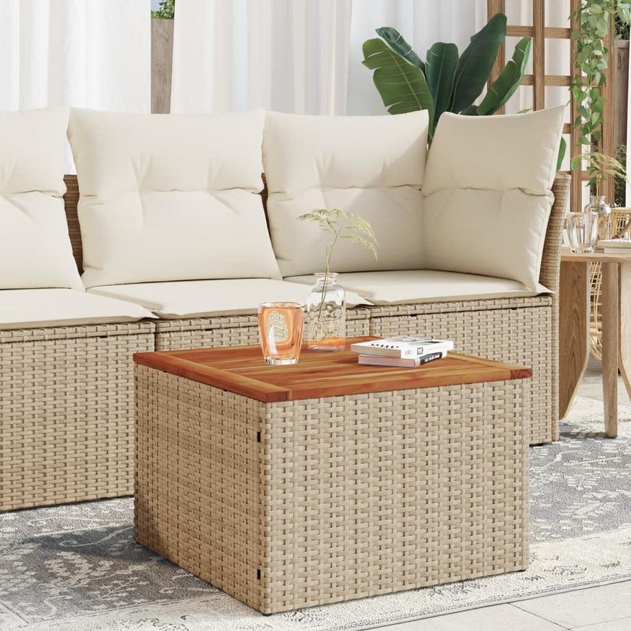 VidaXL Gartentisch poly-rattan  