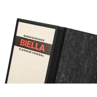 Biella Classeur fédéral Retro A4 7cm - Noir  