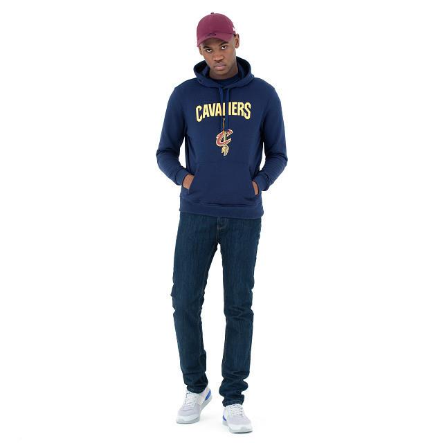 NEW ERA  felpa con cappuccio cleveland cavaliers nba 