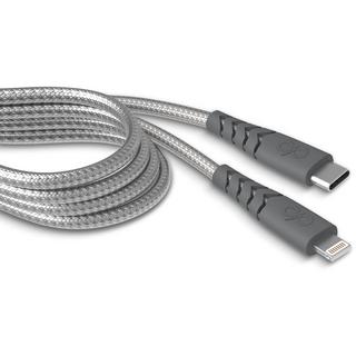 BigBen Connected  Connected FPCBLMFIC2MG Lightning-Kabel 2 m Grau 