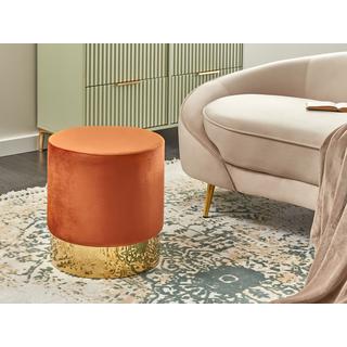 Beliani Pouf en Velours Moderne SOPHIA  