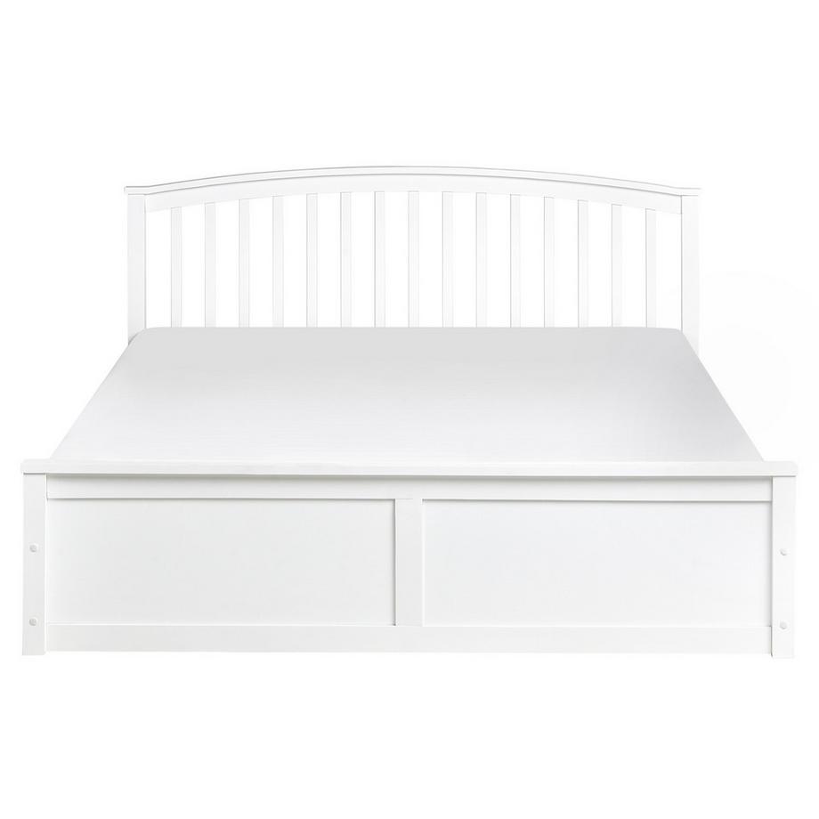 Beliani Bett mit Stauraum aus Kiefernholz  CLARBEC  