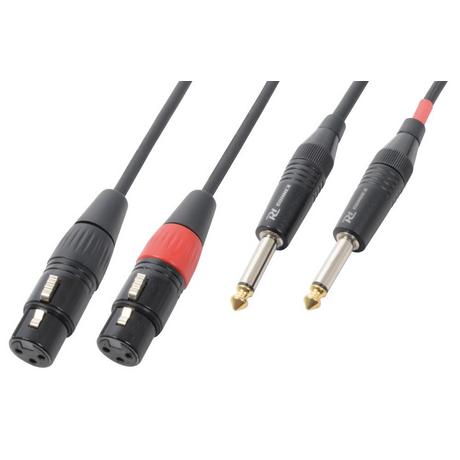 PD-Connex  PD-Connex 177066 câble audio 1,5 m XLR (3-pin) 6,35 mm Noir 