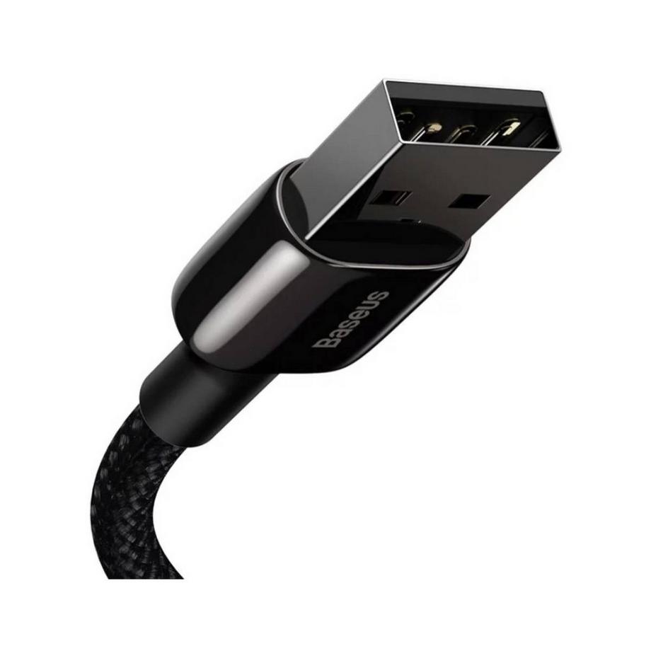 Baseus  Baseus Tungsten Gold USB-A auf Lightning 2,4 A, 1 m – Schwarz 
