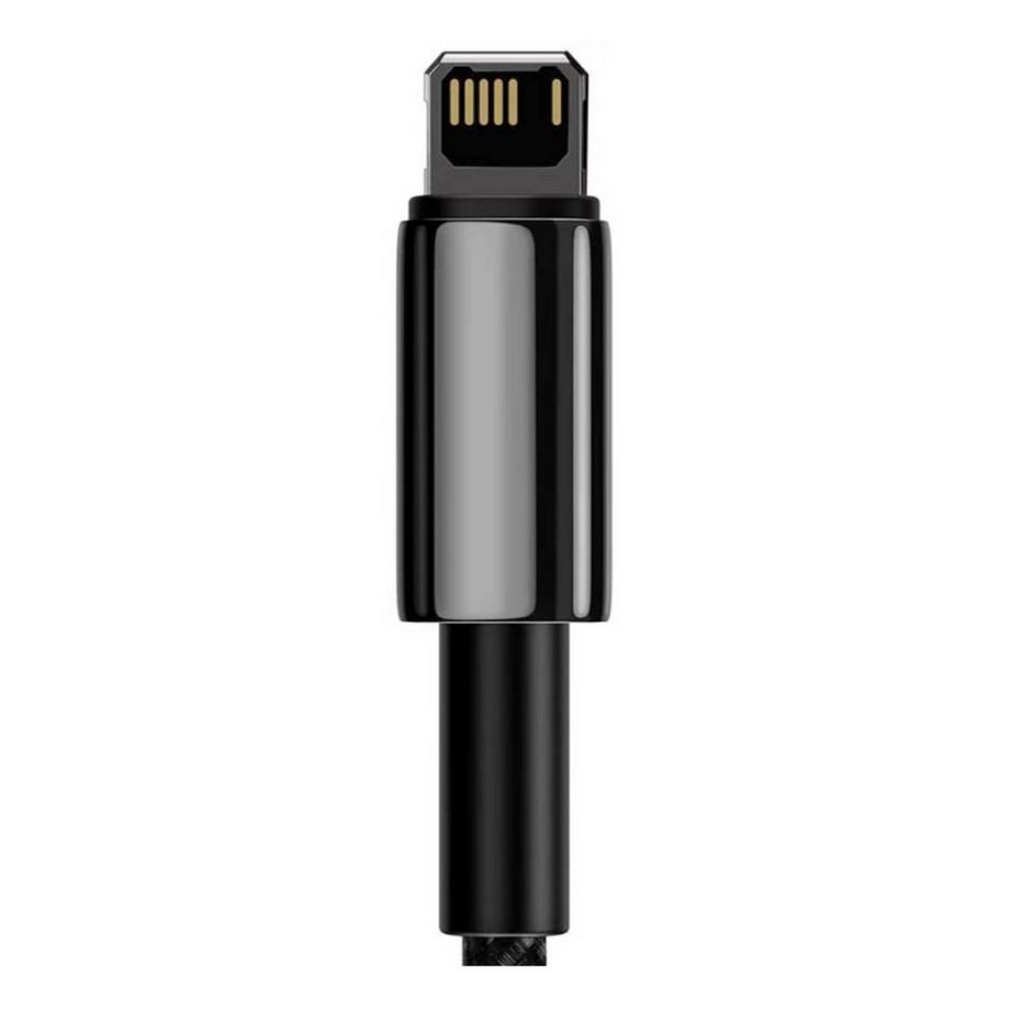 Baseus  Baseus Tungsten Gold USB-A auf Lightning 2,4 A, 1 m – Schwarz 