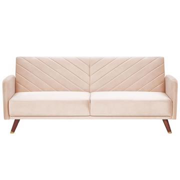 Schlafsofa aus Samtstoff Glamourös SENJA