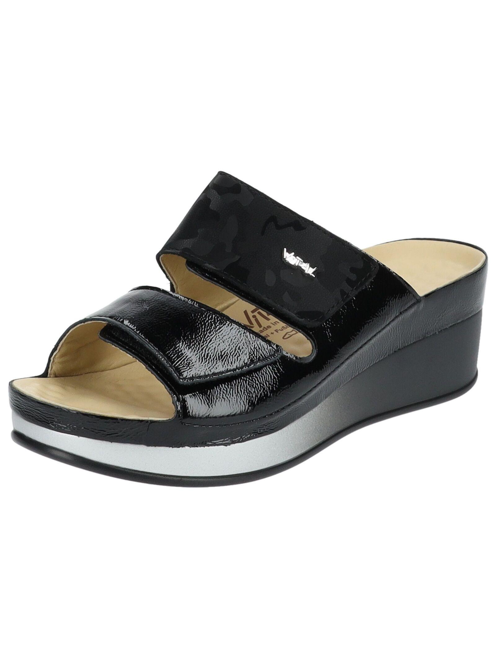 Image of Pantoletten 16021g Unisex Schwarz 39