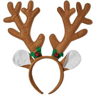 Tectake  Palco di corna da renna marrone chiaro 