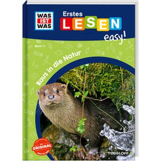 WAS IST WAS Erstes Lesen easy! Band 11. Raus in die Natur Meierjürgen, Sonja; Koch, Ruth (Illustrationen) Copertina rigida 