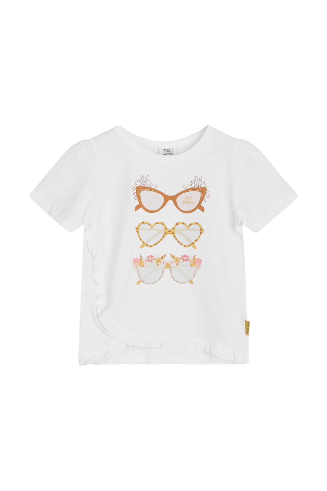 Image of Mädchen T-shirt Artina Mädchen Weiss 104