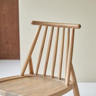 Tikamoon 2er-Set Stühle aus massivem Akazienholz Léa  