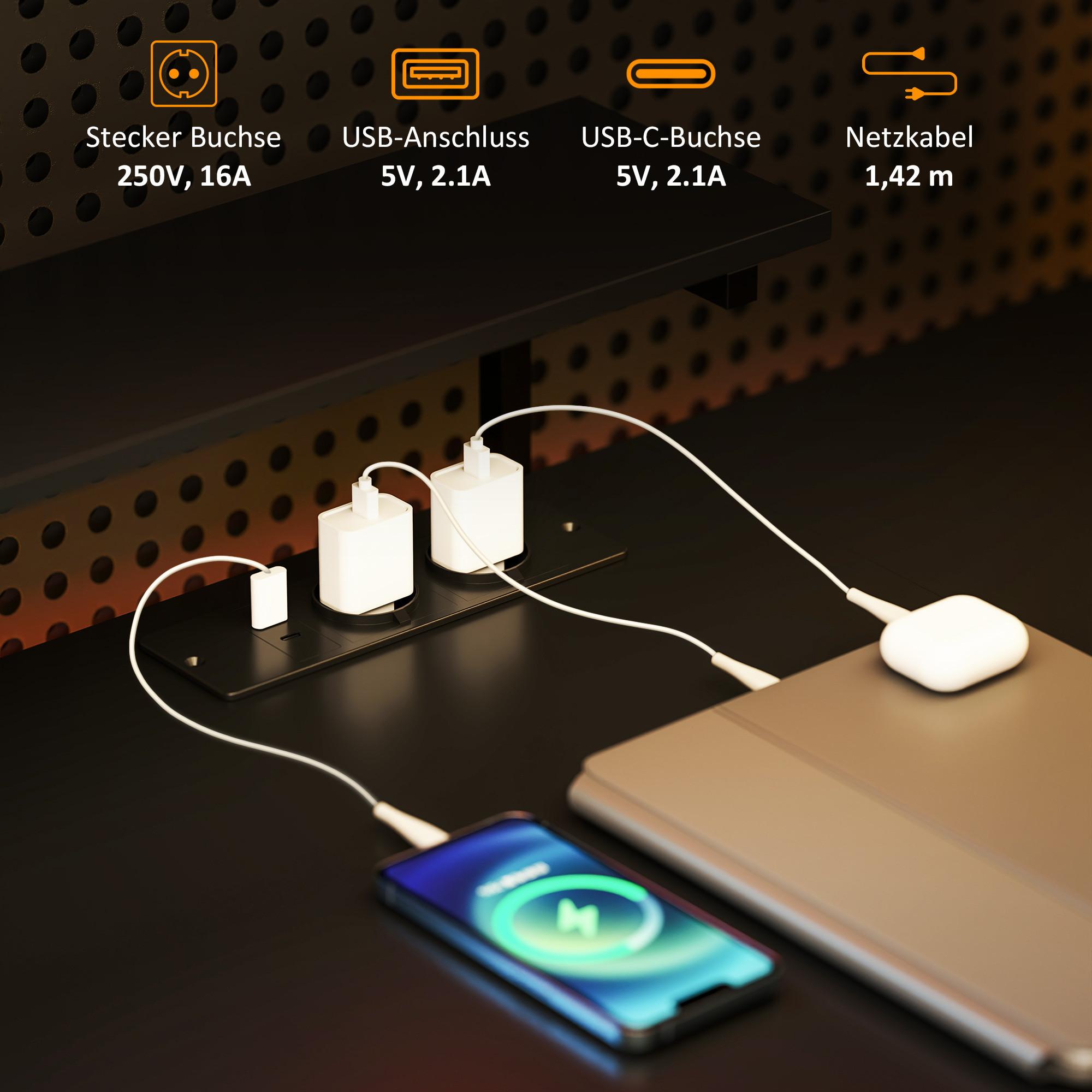 HOMCOM Bureau d'angle  