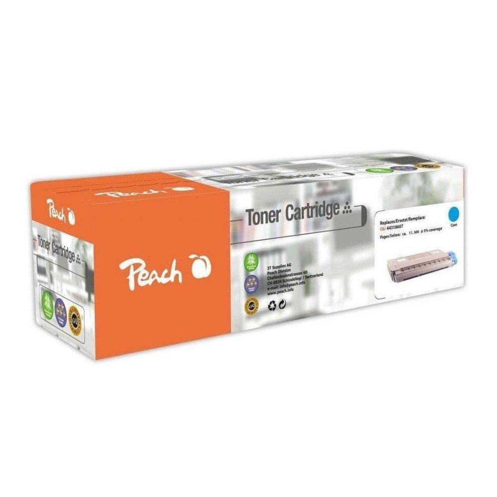 Peach  110598 cartuccia toner 1 pz Compatibile Ciano 