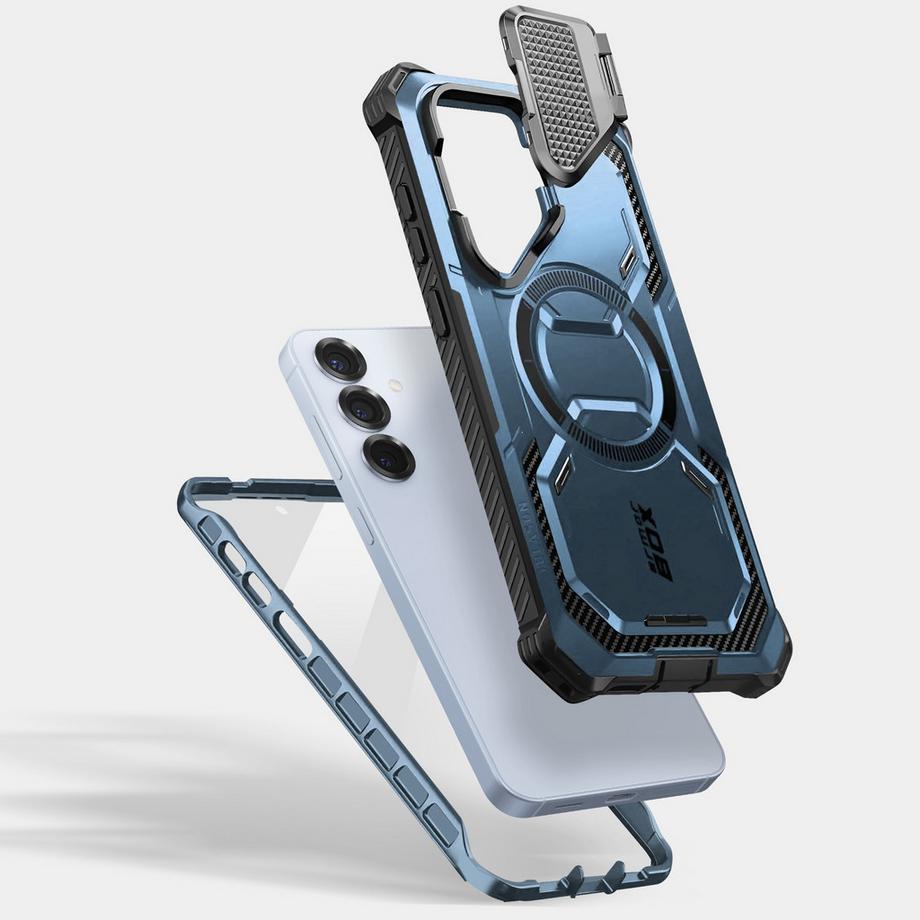 Avizar  Hülle Galaxy S25 Plus Armorbox Blau 