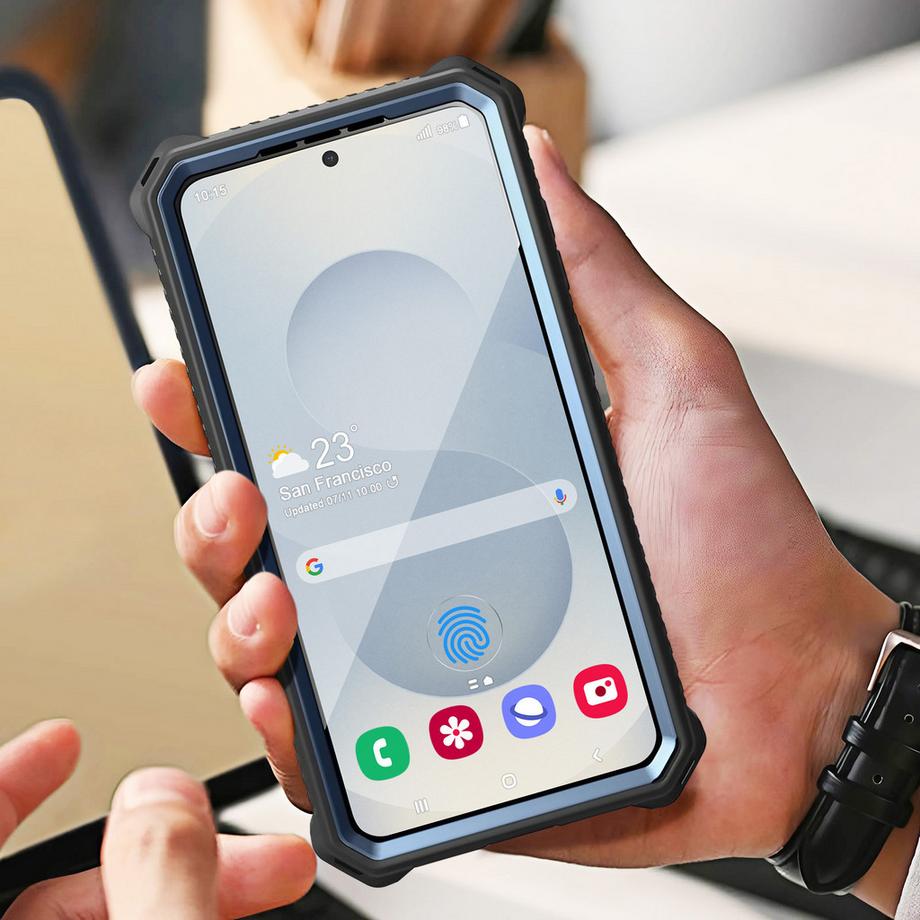 Avizar  Hülle Galaxy S25 Plus Armorbox Blau 