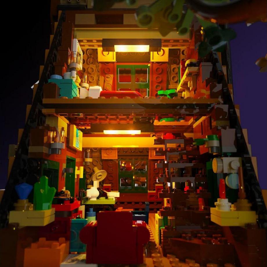 LIGHT MY BRICKS  LED-Licht-Set für LEGO® Finnhütte 