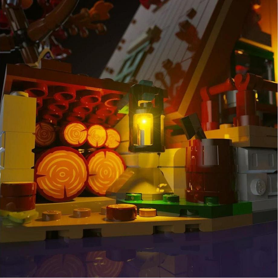 LIGHT MY BRICKS  LED-Licht-Set für LEGO® Finnhütte 