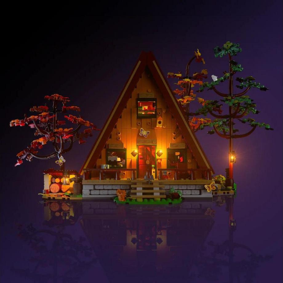 LIGHT MY BRICKS  LED-Licht-Set für LEGO® Finnhütte 