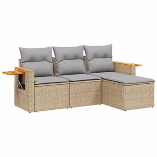 VidaXL Garten sofagarnitur poly-rattan  