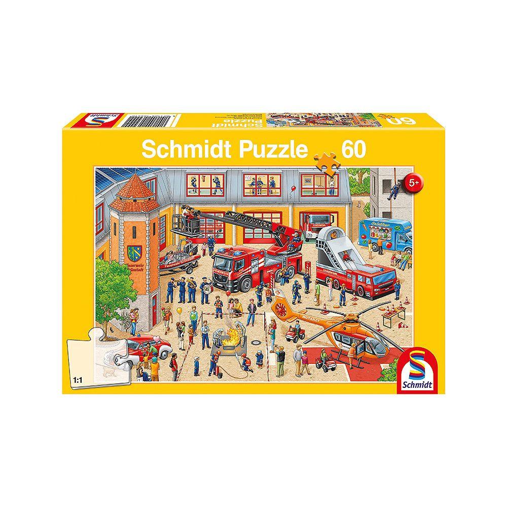 Image of Puzzle Feuerwehrstation (60Teile)