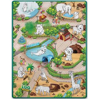 B2X Tapis de peinture 90 x 120 cm + 80 marqueurs à alcool Ricokids  