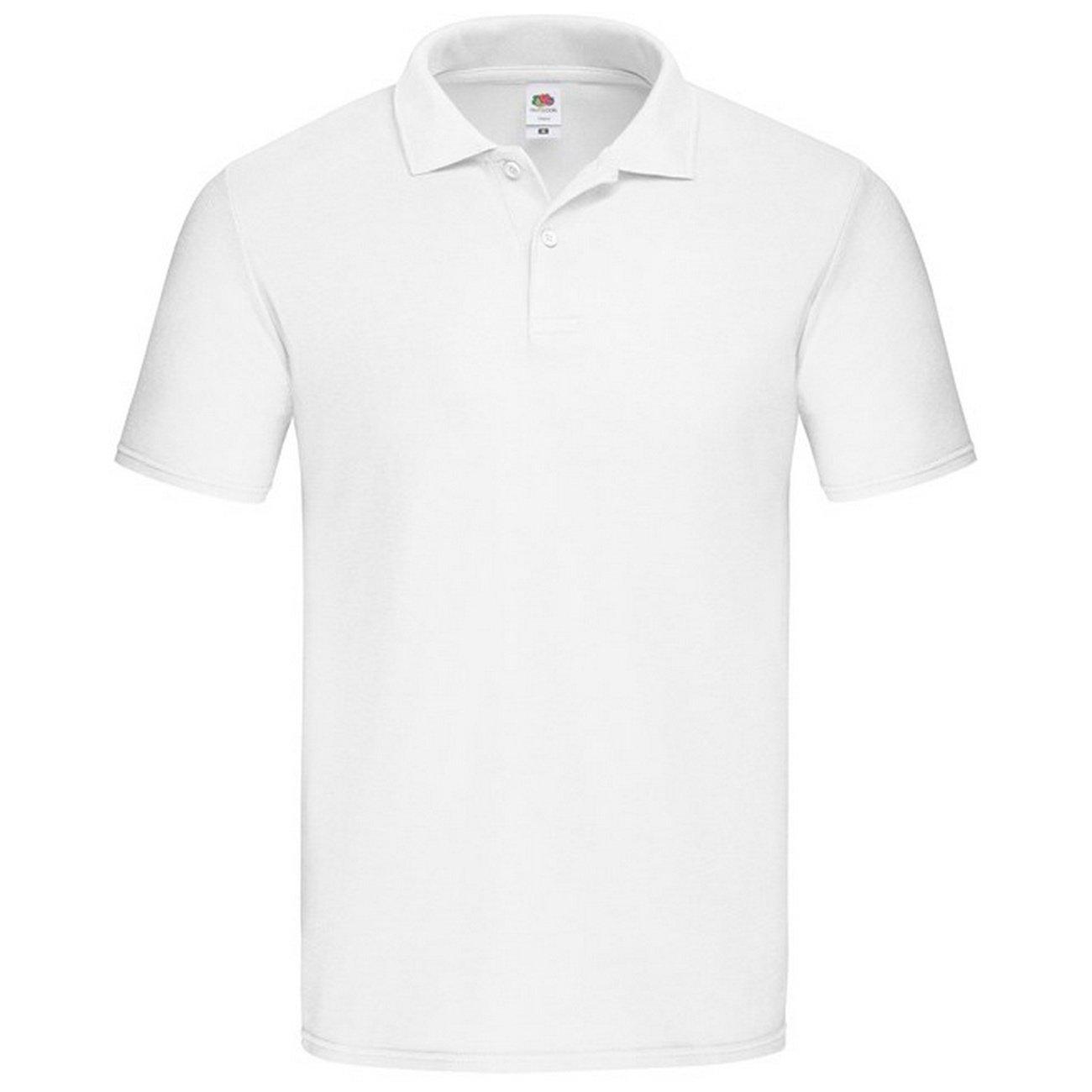 Image of "original" Poloshirt Herren Weiss XXL